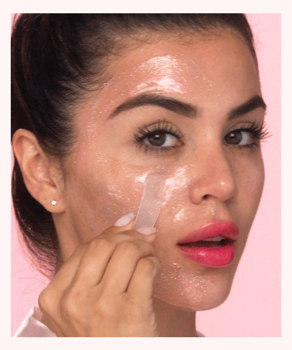 Download Too Faced Glow Job Disco Glow Glitter Mask For Spring 2019 Your Beauty Gossip PSD Mockup Templates