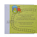 Train themed Greek Christening invitations for boy C1119