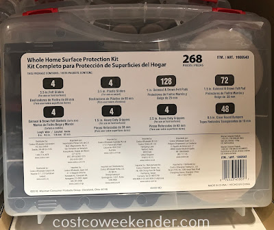 Costco 1900543 - Waxman Home Floor and Surface Protection Kit: great for any home