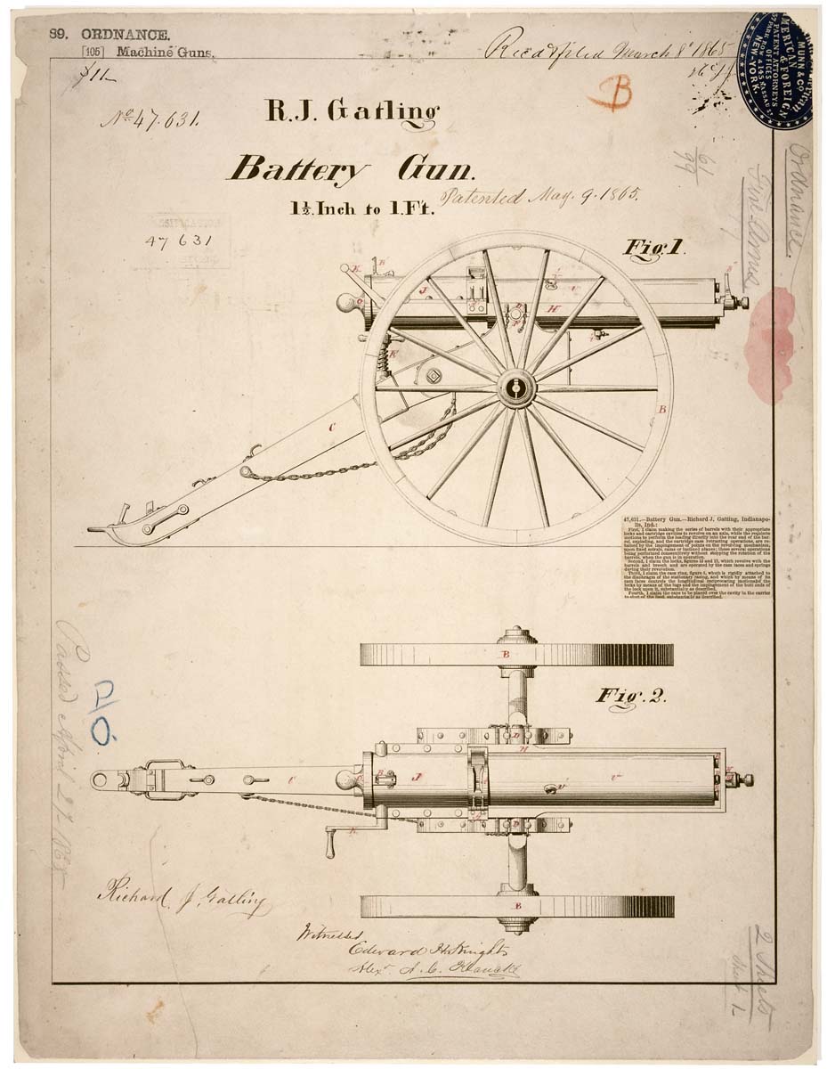 19th Century Historical Tidbits: Gatling Gun