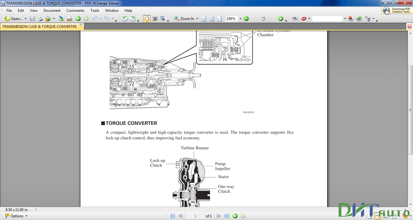 LEXUS LS460 TRANSMISSION 2010 TECHNICAL - Automotive Library
