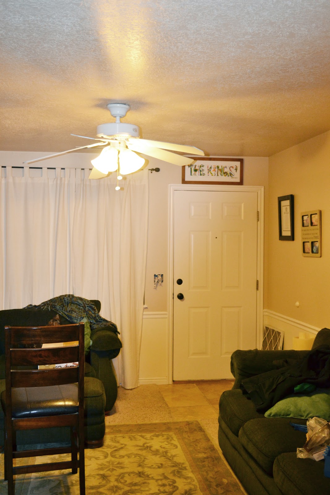 Living Room Light With Fan And Lights