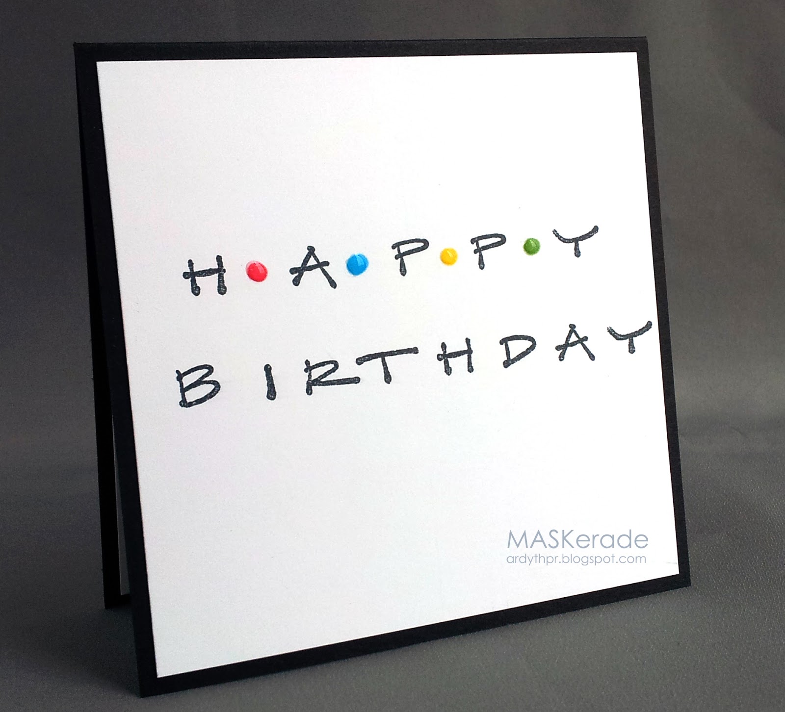 Ardyth Percy-Robb: LIM159 - FRIENDS-inspired Birthday