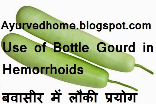 Use of Bottle Gourd in Hemorrhoids Problem  बवासीर का निदान लौकी प्रयोग से   Lauki Leaves Cures Bawaseer Diseases