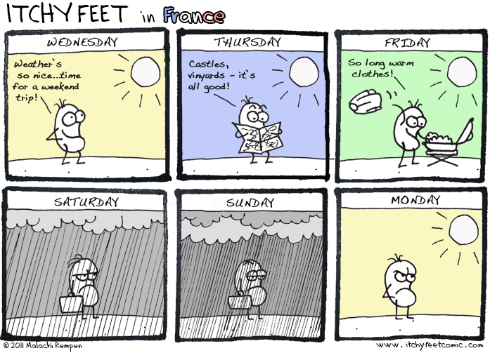 Itchy Feet: Le Weathére