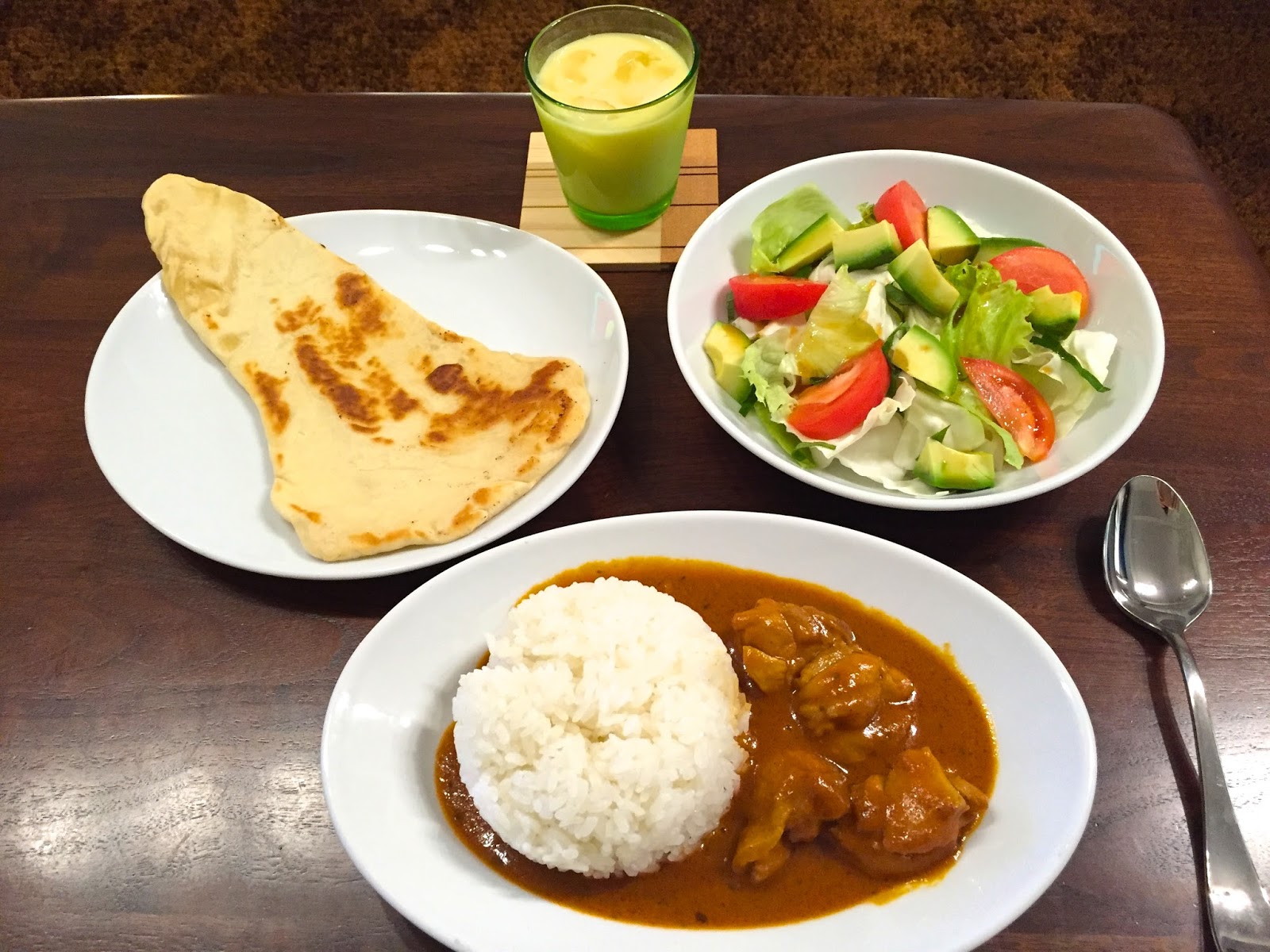 てっちゃんちのおいしい献立 バターチキンカレー＆ナン