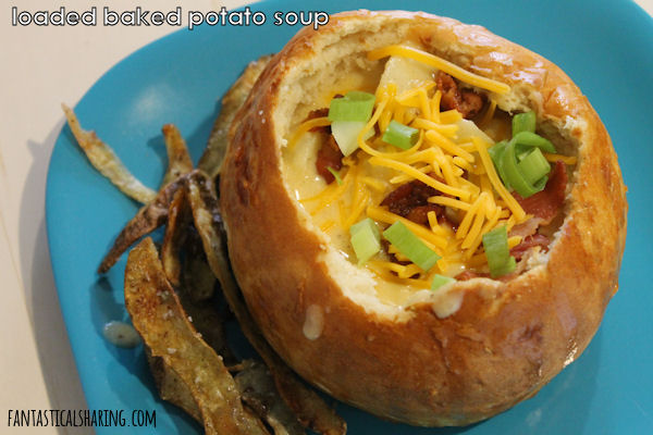 Loaded Baked Potato Soup #maindish #recipe #soup #potato #bacon #onepot
