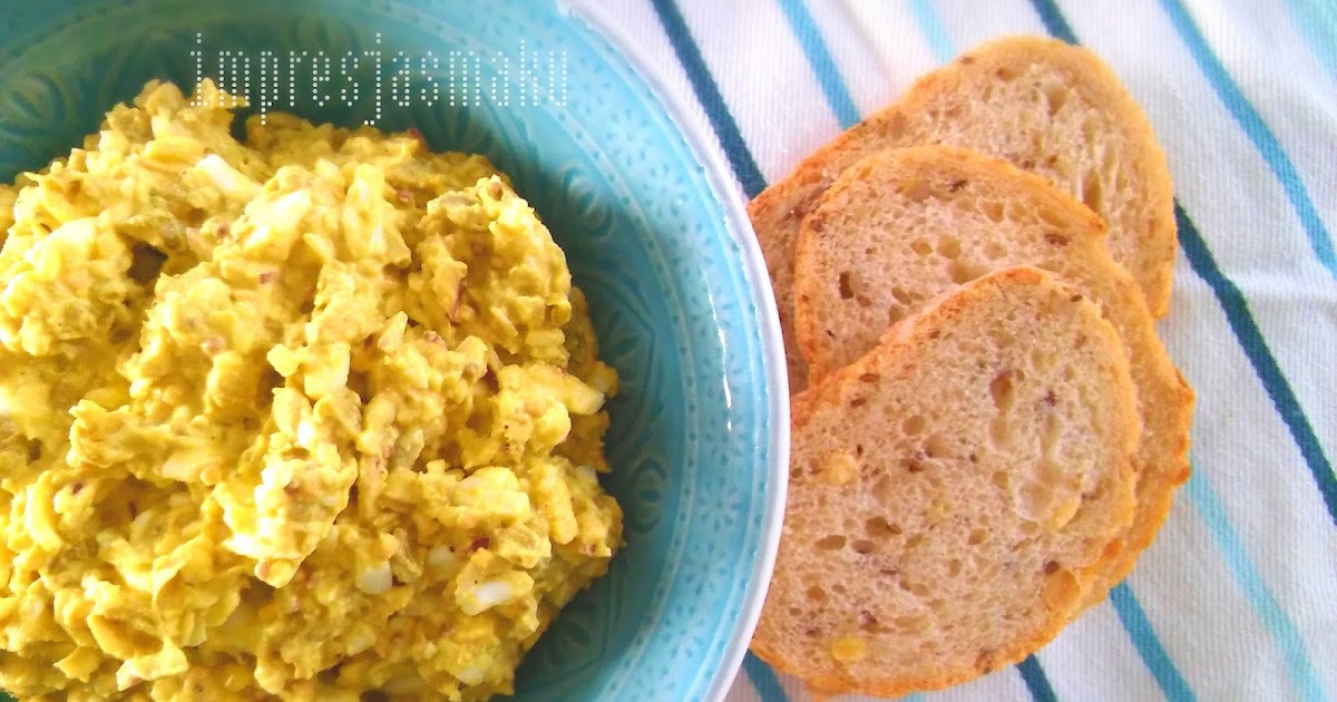 IMPRESJA smaku... Pasta jajeczna z groszkiem