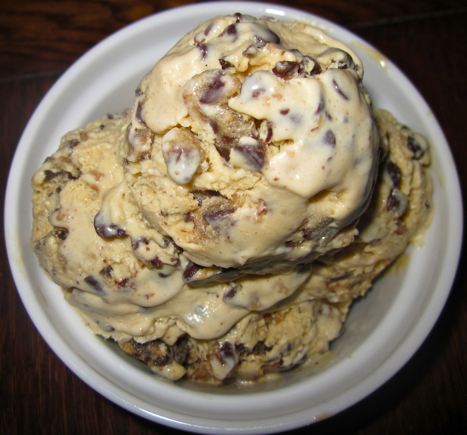 Haute + Heirloom Gourmet Double Cookie Dough Ice Cream with Brown