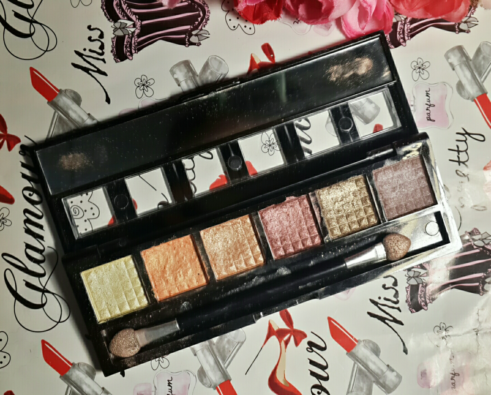REVIEW] JUST MISS EYESHADOW PALETTE (EYESHADOW LOCAL FOR BEGINNER