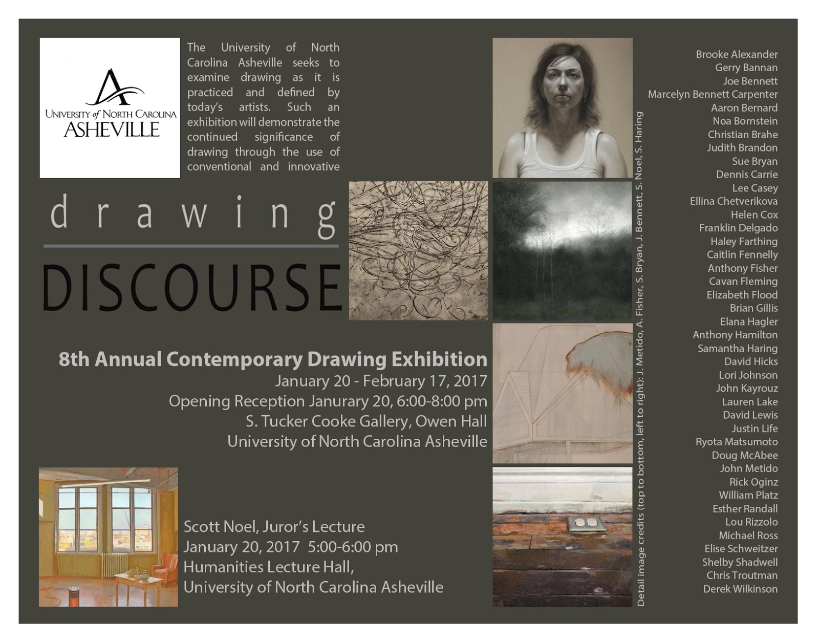 SAMANTHA HARING paintings and drawings Drawing Discourse Exhibition