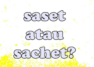 Saset atau Sachet, baku eyd