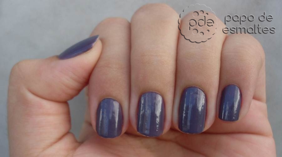 Papo de Esmaltes - Onde esmalte é o assunto exclusivo: Roxo acinzentado