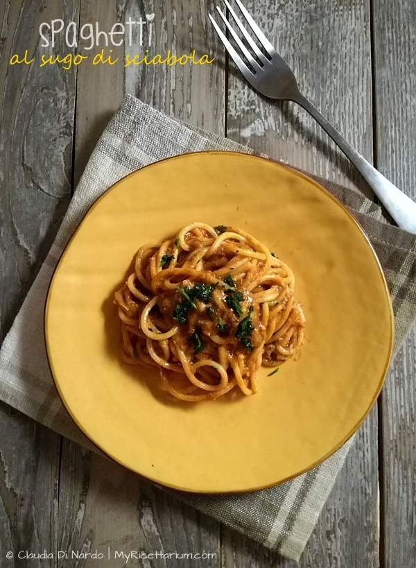Spaghetti al sugo di sciabola