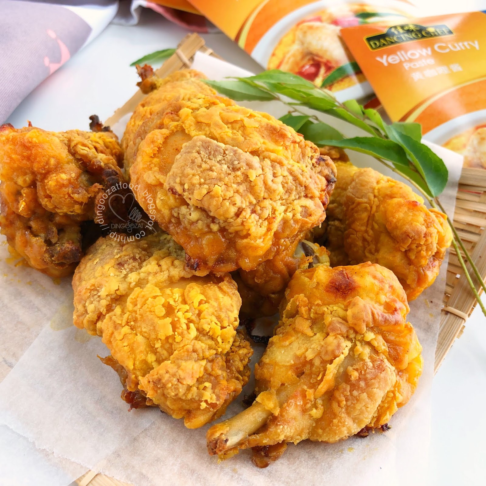 Miki's Food Archives Oven Baked Crispy Curry Chicken 香脆咖喱烤鸡 （免油炸）