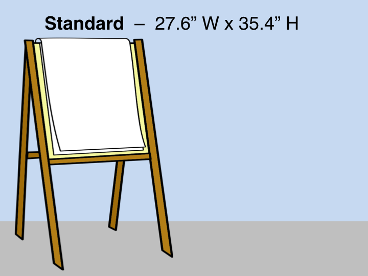 Standard Flip Chart Paper Size