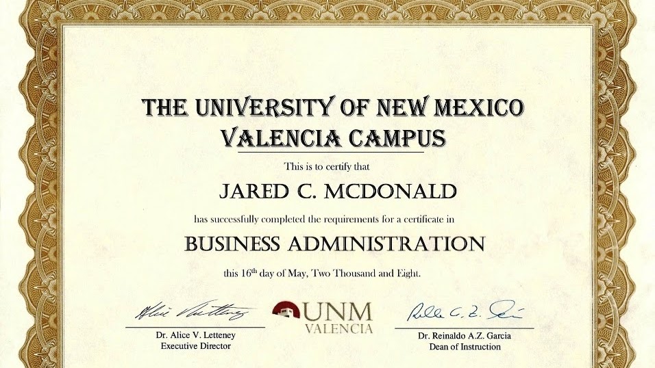 Associate Degree Associates Of Business Administration Business Information Center