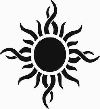 65 Sun Tattoos | Tribal Sun Tattoo Designs