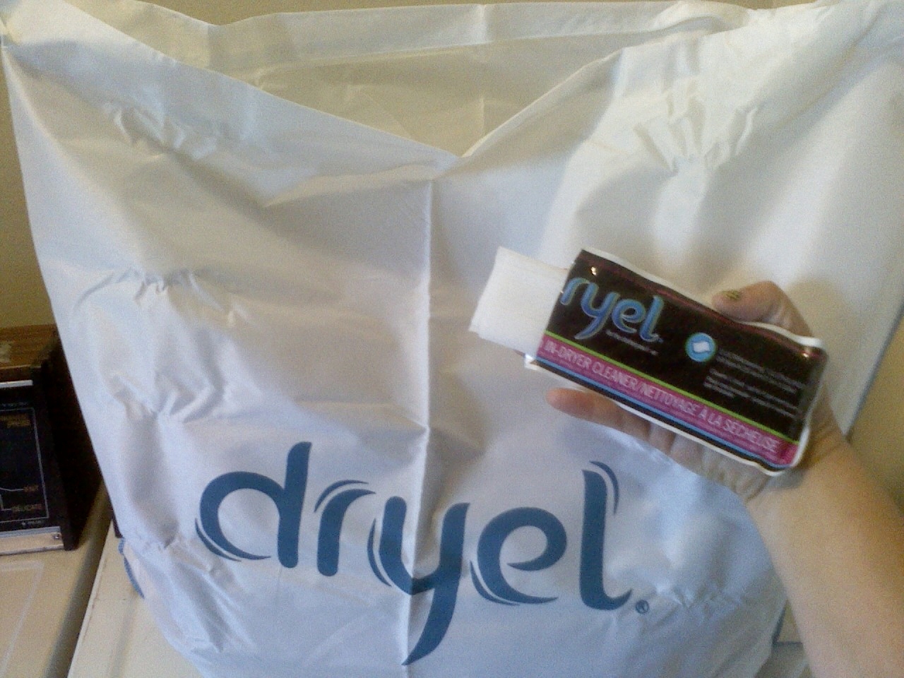 Dryel To clean and freshen special care clothes.
