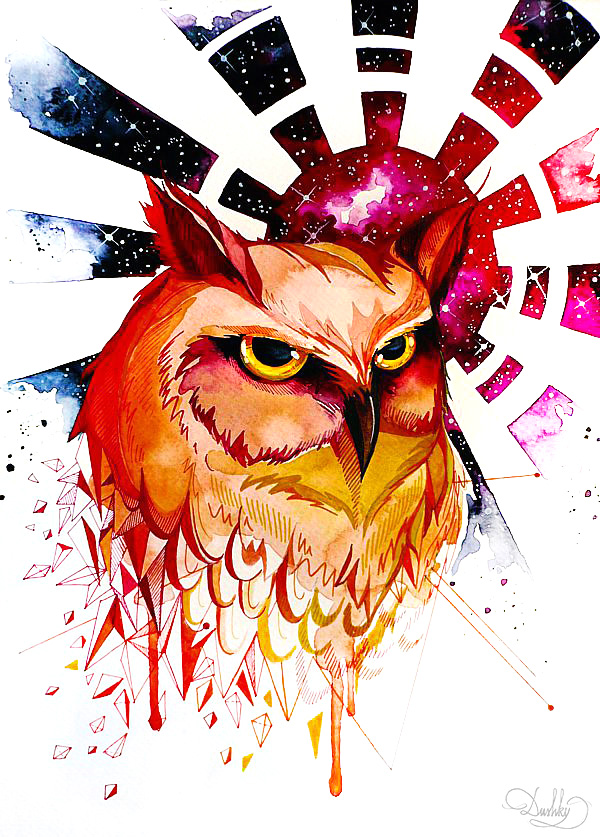 Details 75 watercolor tattoo owl  thtantai2
