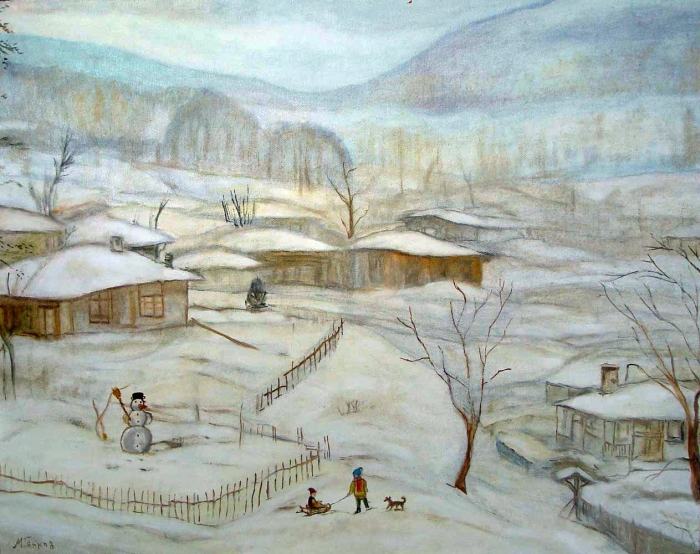 Болгарский художник. Miroslav Gankov