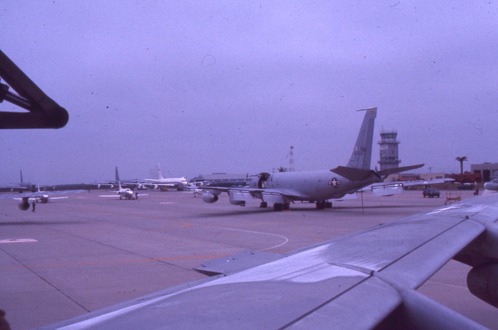 Rainbow Arc of Fire Vandenberg AFB flight line in May 1975