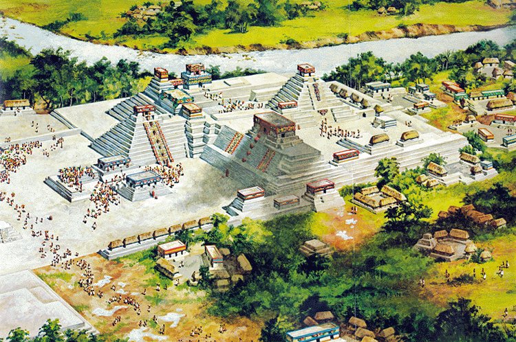 What were the ancient Mayan cities like?
