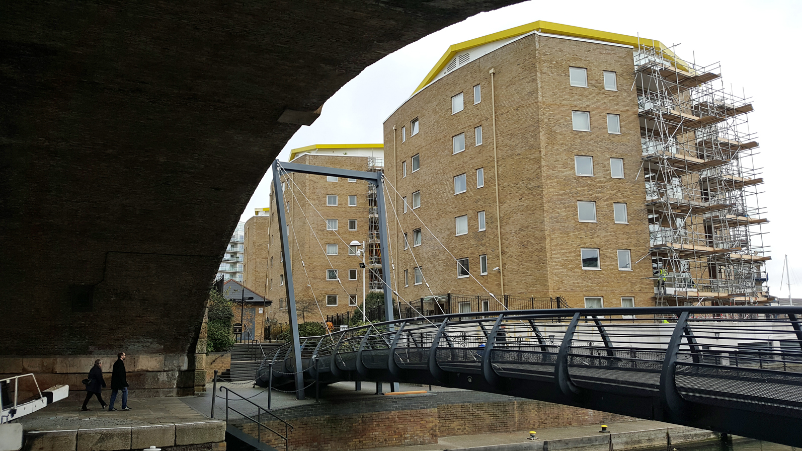 The Happy Pontist London Bridges 43. Limehouse Basin Footbridge