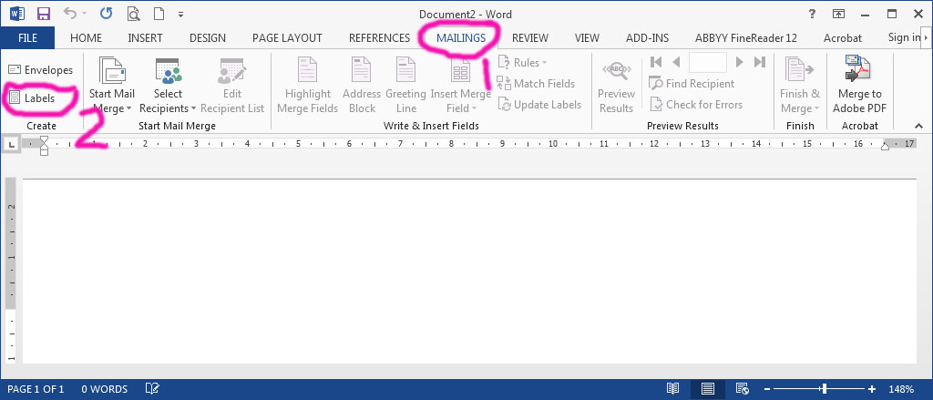 Mudah Membuat Label Undangan 121 MisnoZone