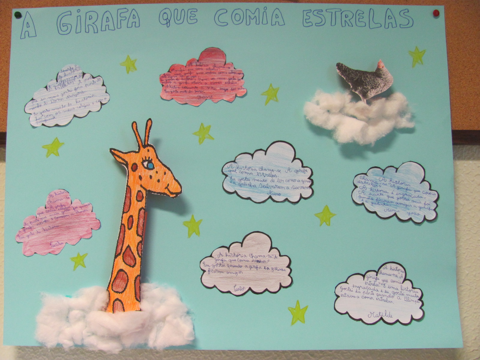 A girafa que comia estrelas