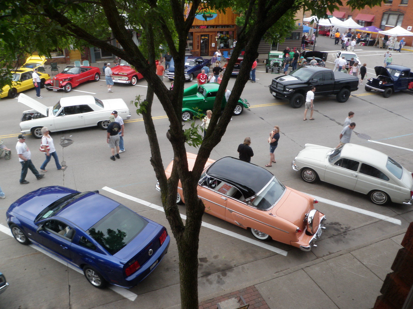 Life in Small Town Wisconsin Tomahawk Car Show