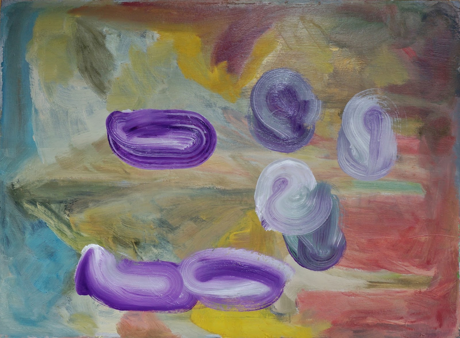 Siri Skogstad Berntsen Artist blog Abstract painting, together