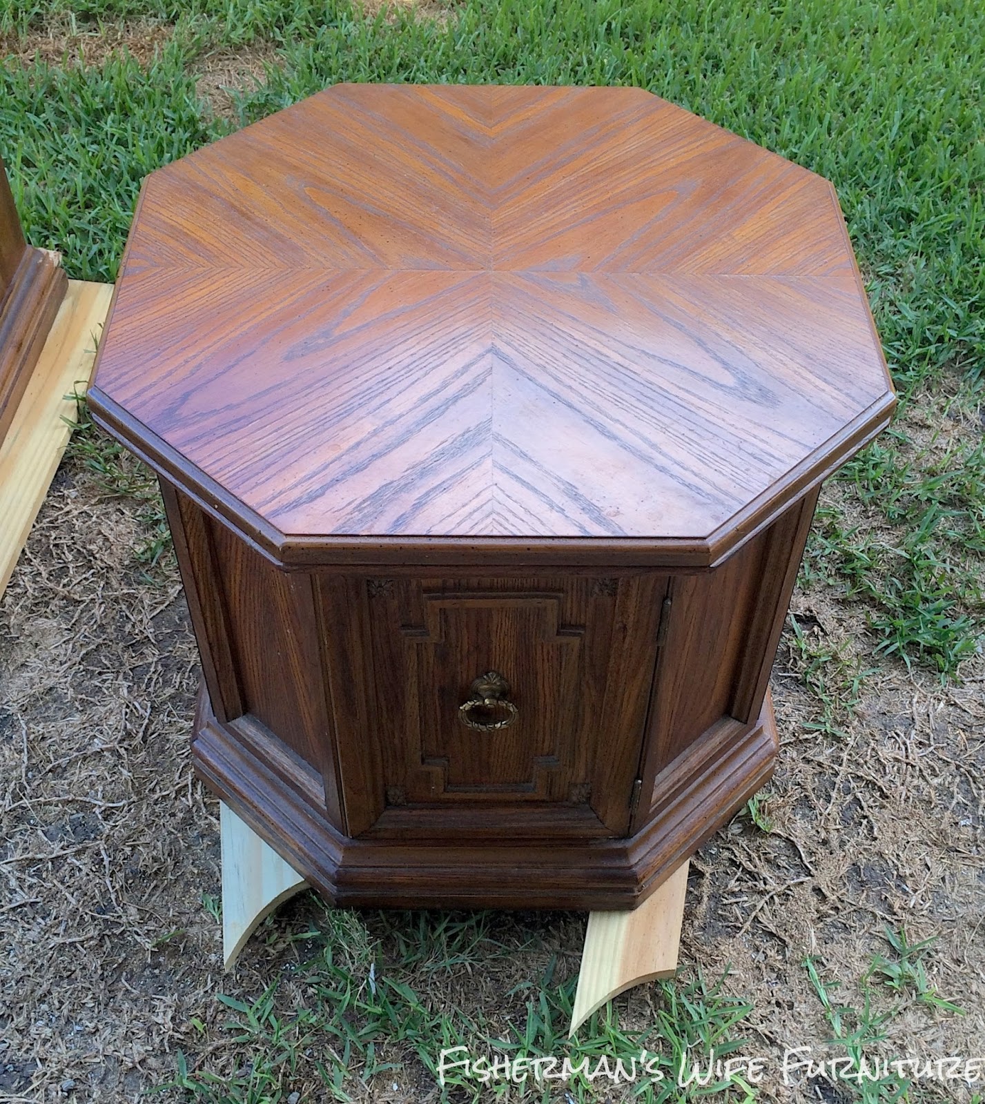 Fisherman's Wife Furniture Driftwood Finish End Tables