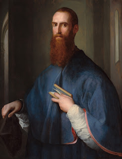 A portrait of Giovanni della Casa by the artist Jacopo Pontorno