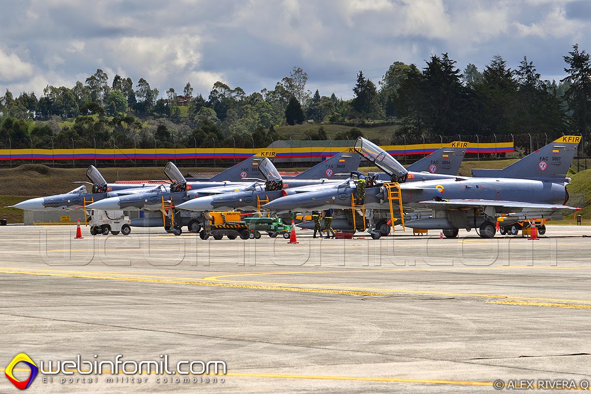Fuerza Aerea Colombiana kfir