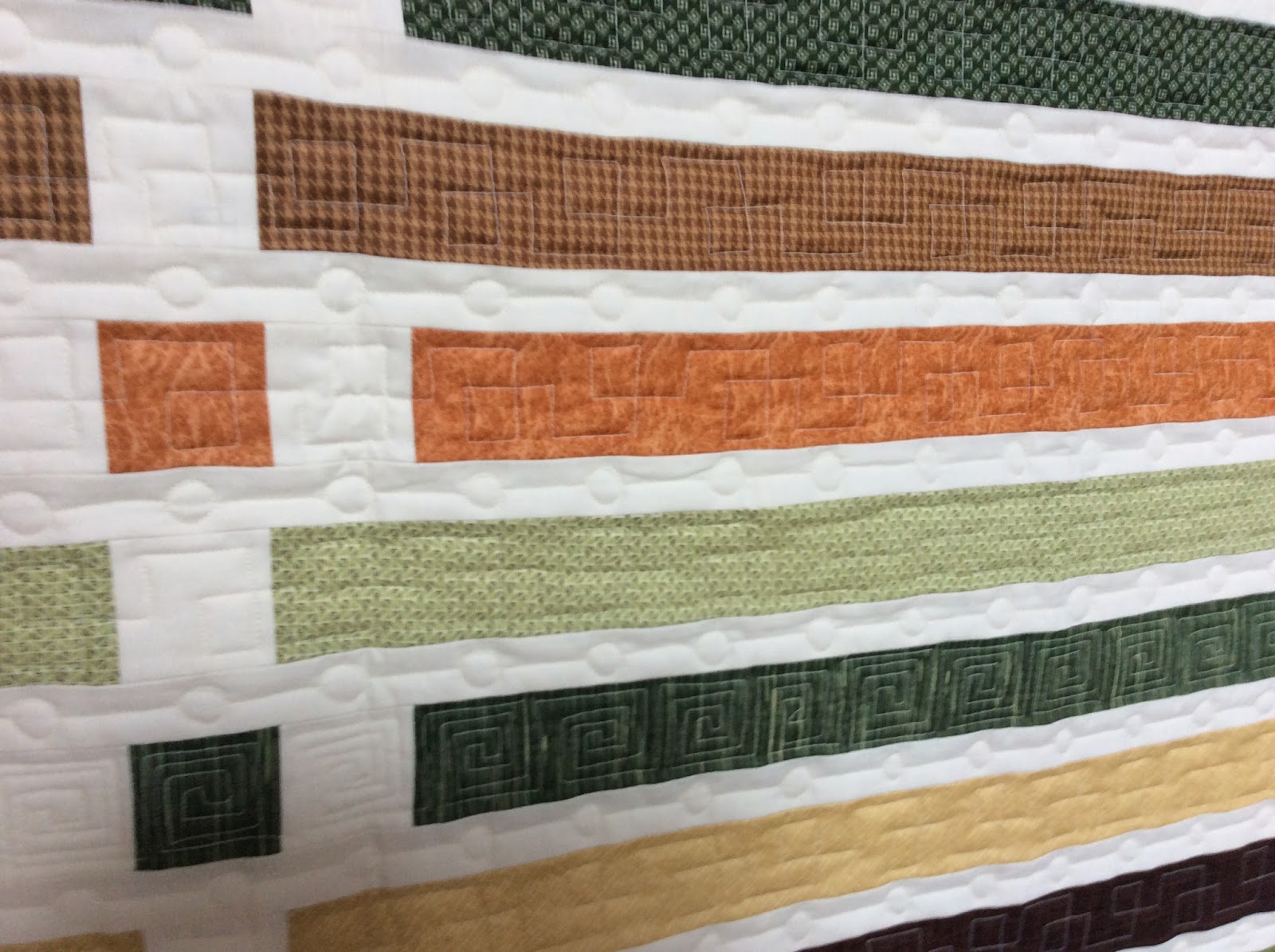 The Fleming's Nine Morse Code Quilt