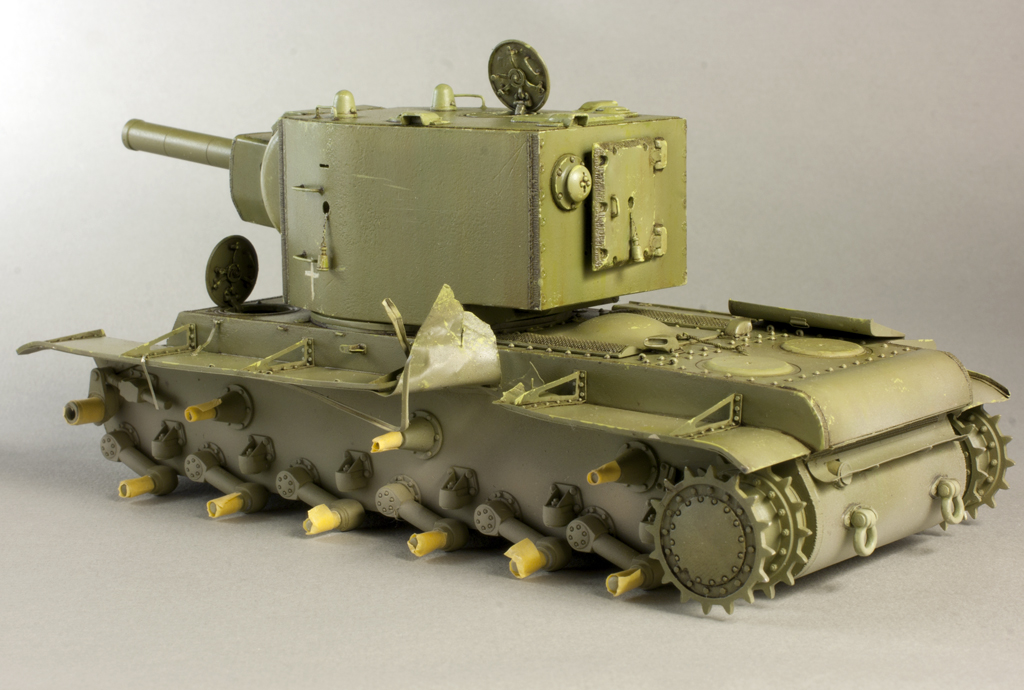 NICE MODELS: Покраска КВ-2
