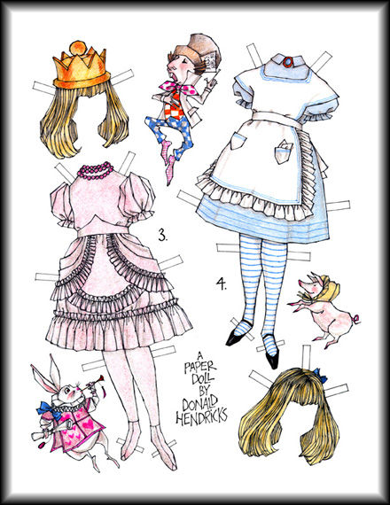 donald hendricks paper dolls