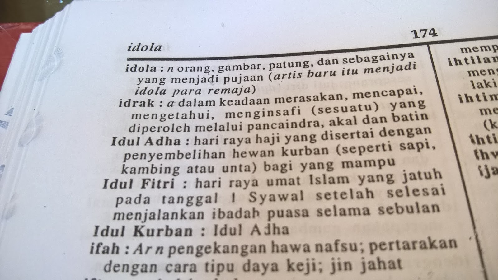Penulisan Yang Benar Kata Idul Fitri - Djangkaru Bumi