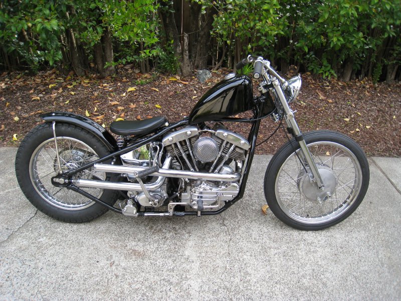 WEED HARDTAIL CHOPPERS/BOBBERS: Harley Davidson Hardtail
