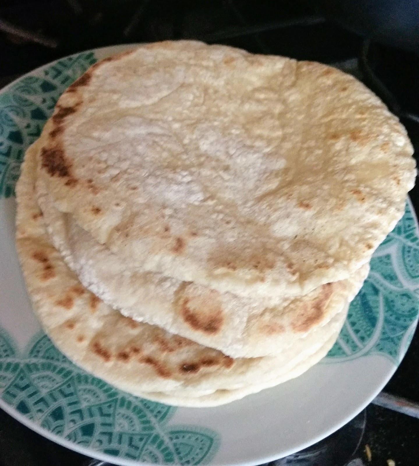 La Cocina de la Shula Pan árabe (pan pita)