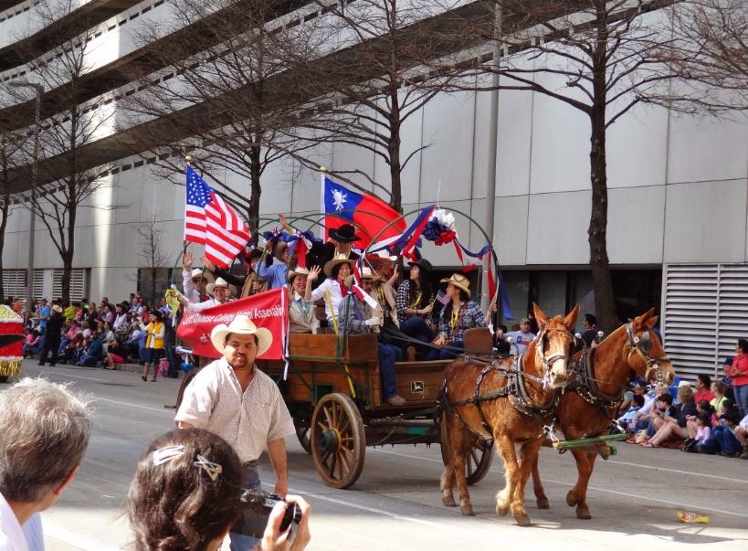 Houston in Pics Houston Rodeo Downtown Parade 2014 (photos)