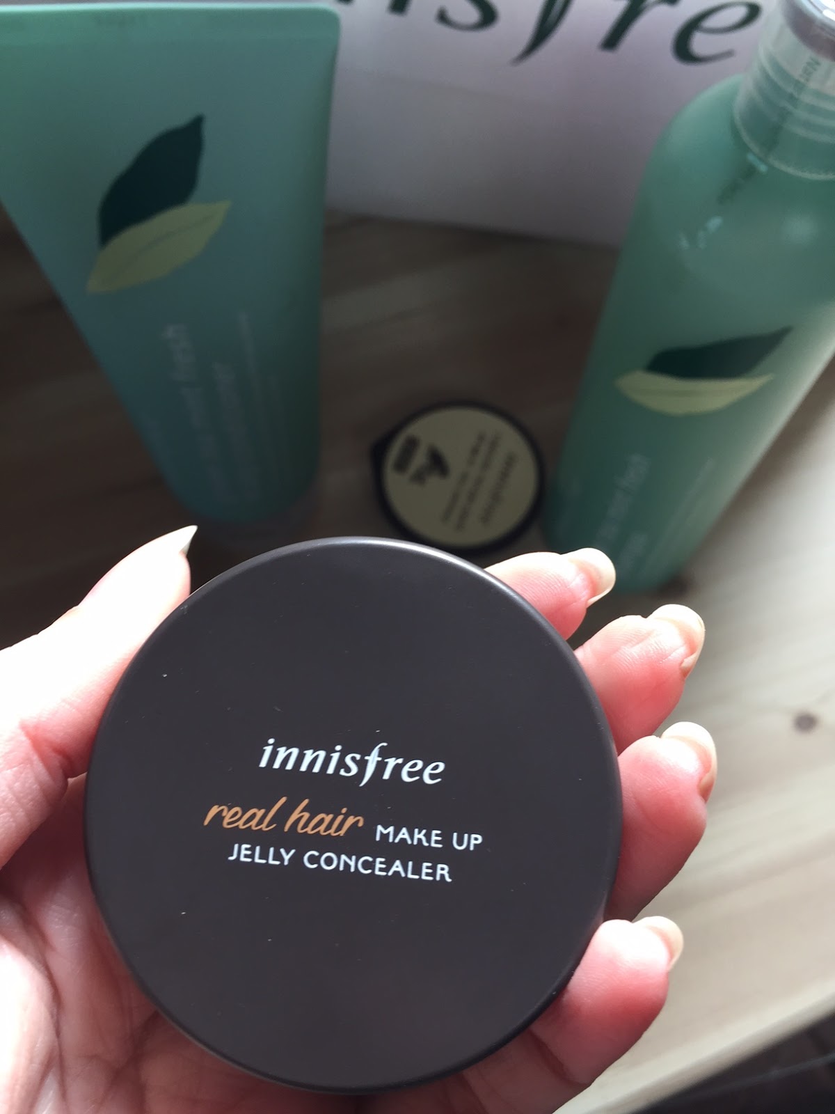 Macaron Bliss Review innisfree Real Hair Make Up Jelly Concealer