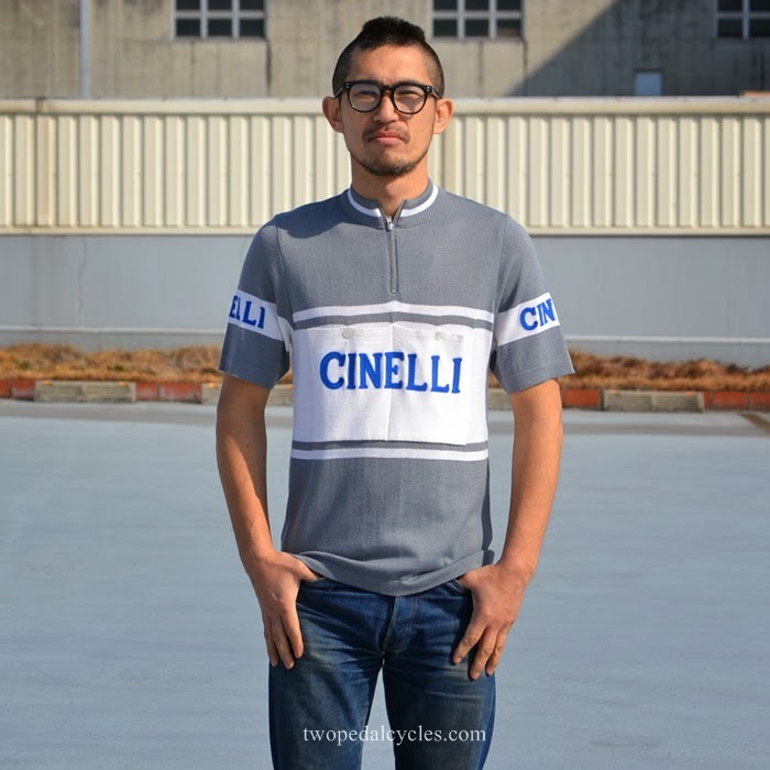 CINELLI サイクルジャージ ウール サイクリングに着たいチネリ ジャージ | TWOPEDAL (ツーペダル)