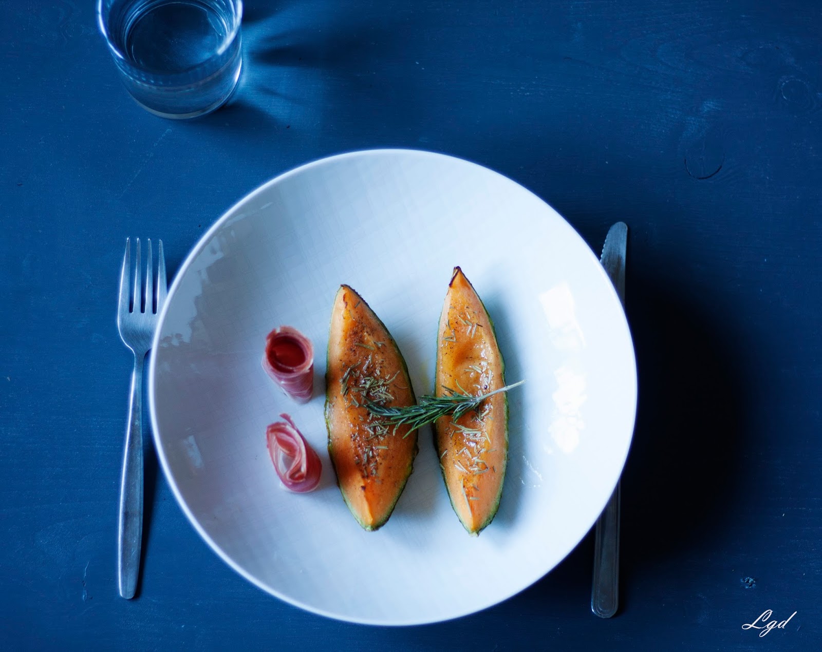 Melon Roti Au Miel Et Romarin Melon rôti au miel et au romarin avec son jambon cru et fiche produit