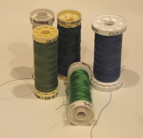 AND SEW IT GOES: The thread