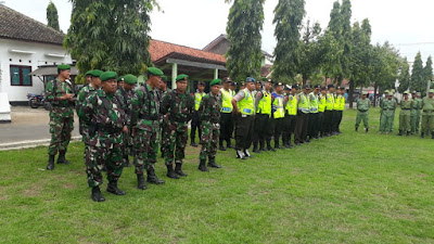 Jelang Pemilu, Forkompimca, PPK, Panwascam Pituruh Gelar Apel Kesiapan di Halaman Kecamatan