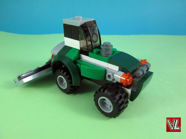 Set LEGO Creator 31043 Chopper Transporter - Modelo 2 - Trator