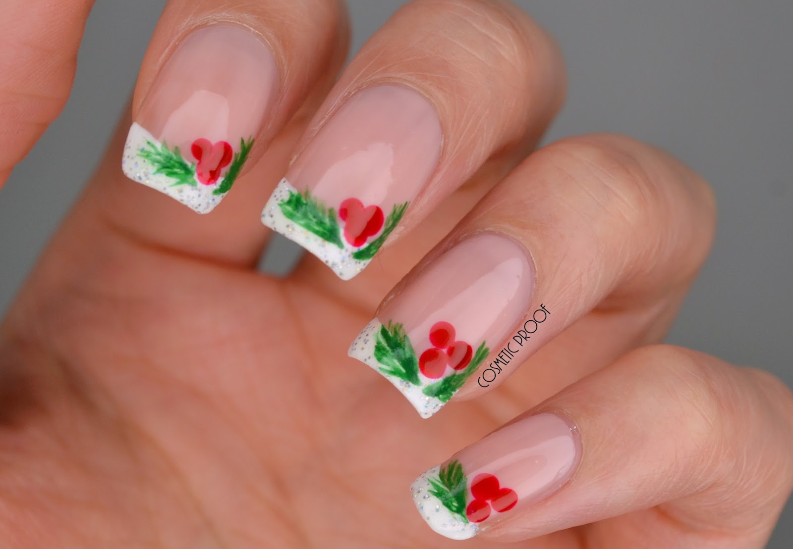 5. "Red and Gold French Manicure for the Holidays" - wide 4