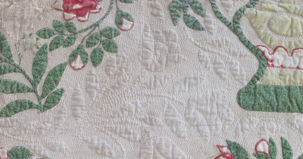 Baltimore Garden Quilts Hand Quilting vs. Machine Quilting